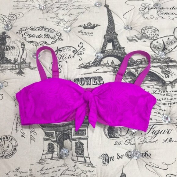 Athena Sun Daze Ruched Tie Front Bikini Top - Picture 3 of 7